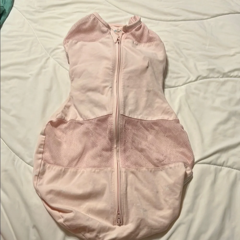 Happiest Baby Sleepea Pink Zip Front Swaddle